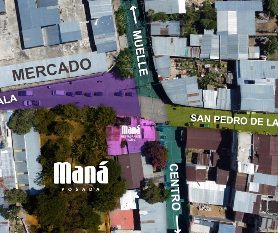 Posada Mana San Juan La Laguna Esterno foto